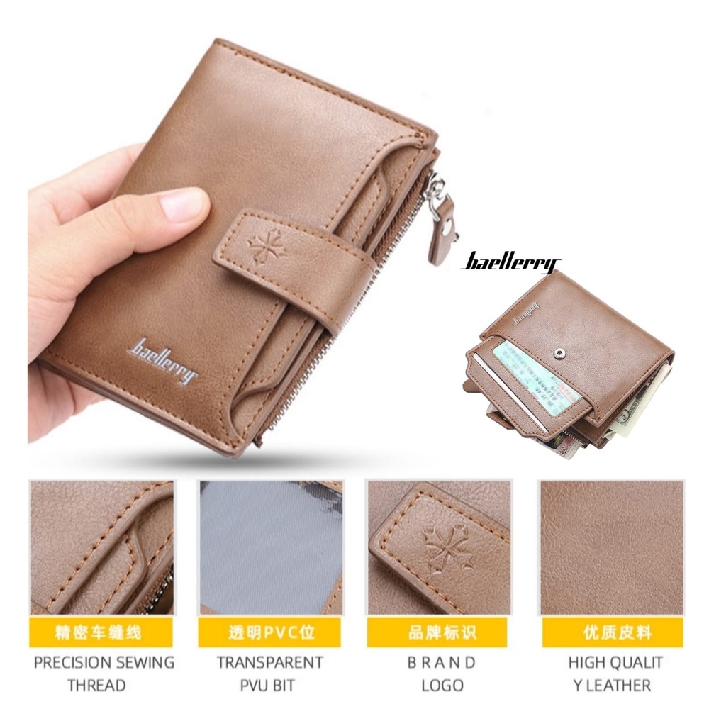 DOMPET LIPAT WANITA IMPORT KULIT KARTU BAELLERRY ORIGINAL KOREA MIRAI KECIL SLOT UANG KOIN MURAH CEWEK PREMIUM RESLETING BRANDED BATAM FASHION SIMPLE MINI