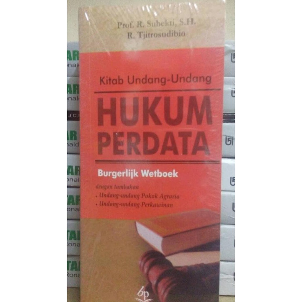 Kuhperdata Subekti Harga Promo