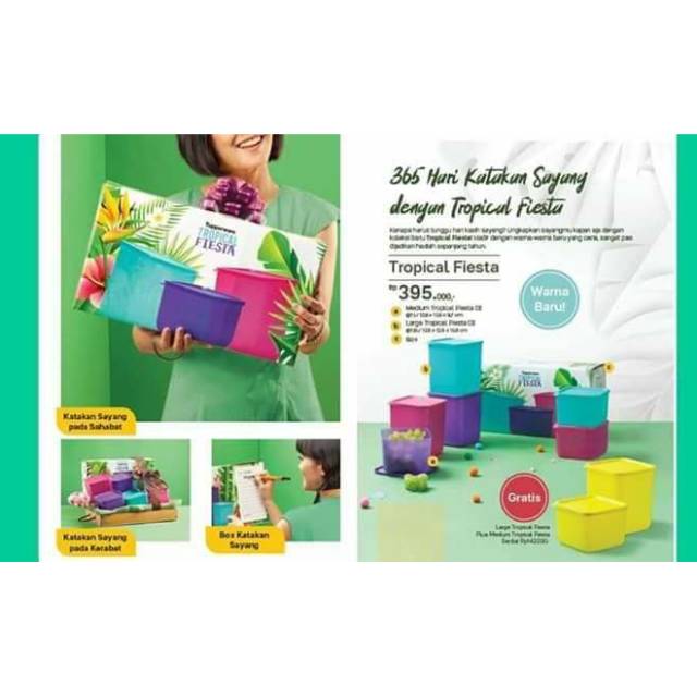 Tupperware tropical fiesta