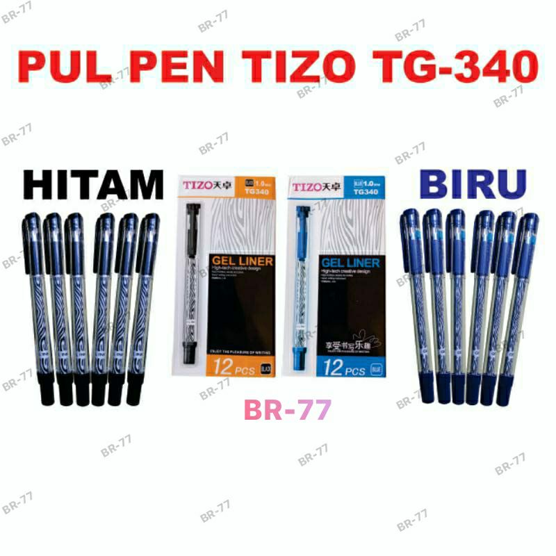 

PULPEN TIZO TG-340 - 1.0MM / GEL LINER / BOL PEN
