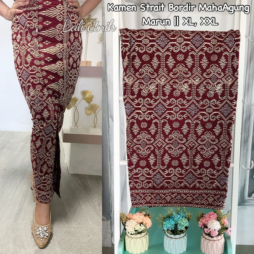 ABHA - Kamen Jadi Strait Bordir MahaAgung/Kamen Wanita Bali