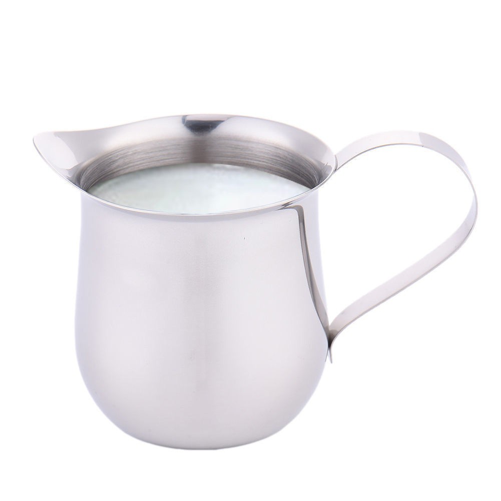 COD Gelas Pitcher Kopi Espresso 240ml Untuk Latte Art Milk Jug Bahan Stainless Steel