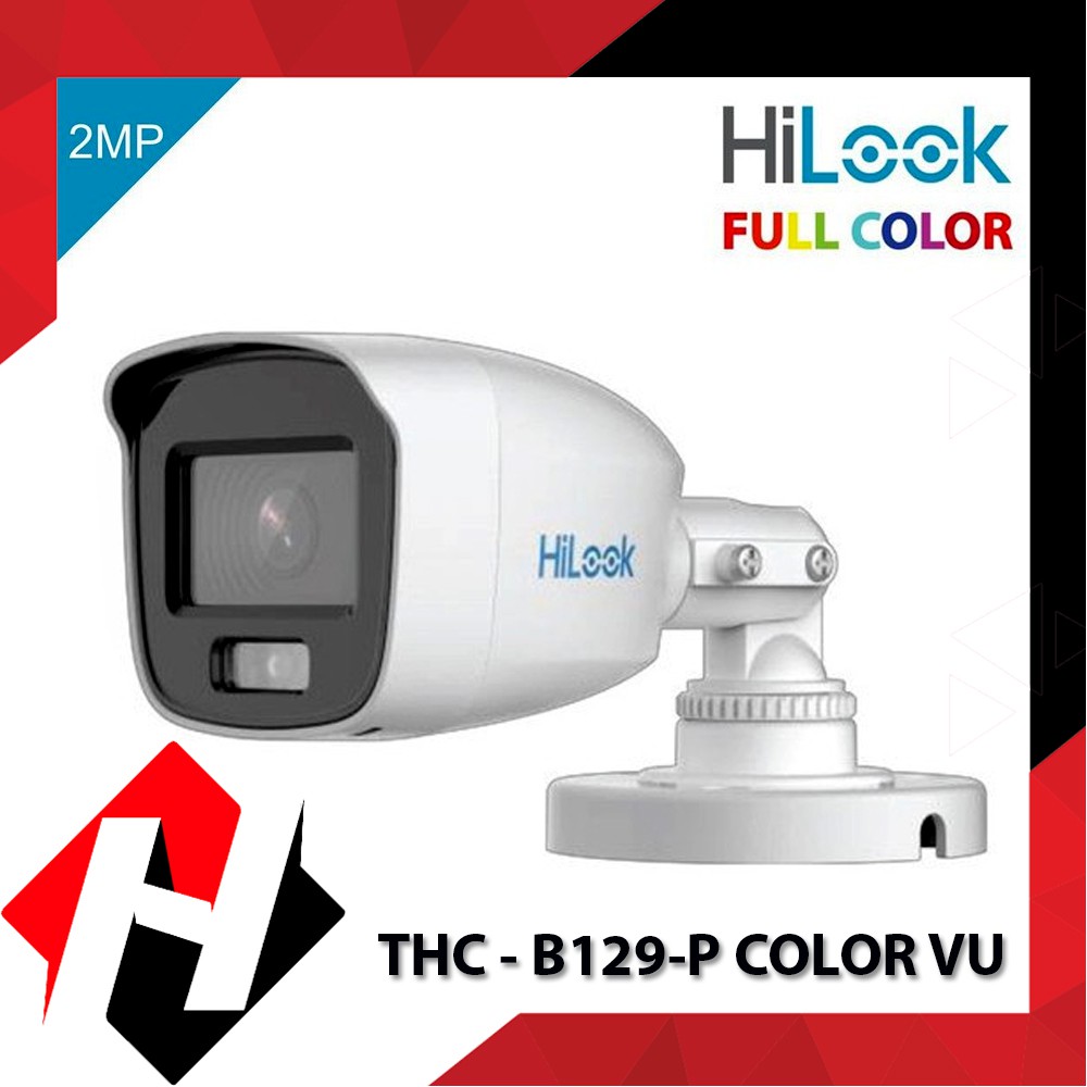Camera CCTV Hilook Outdoor Color Vu 2MP Original THC - B129 - P Color VU 2MP Bergaransi