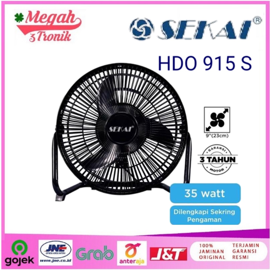 Jual Sekai Desk Floor Fan Inch Hdo S Kipas Angin Meja Lantai Hdo