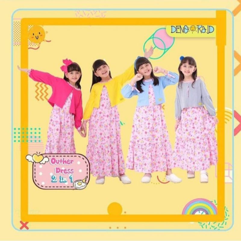 GAMIS ANAK + OUTER
