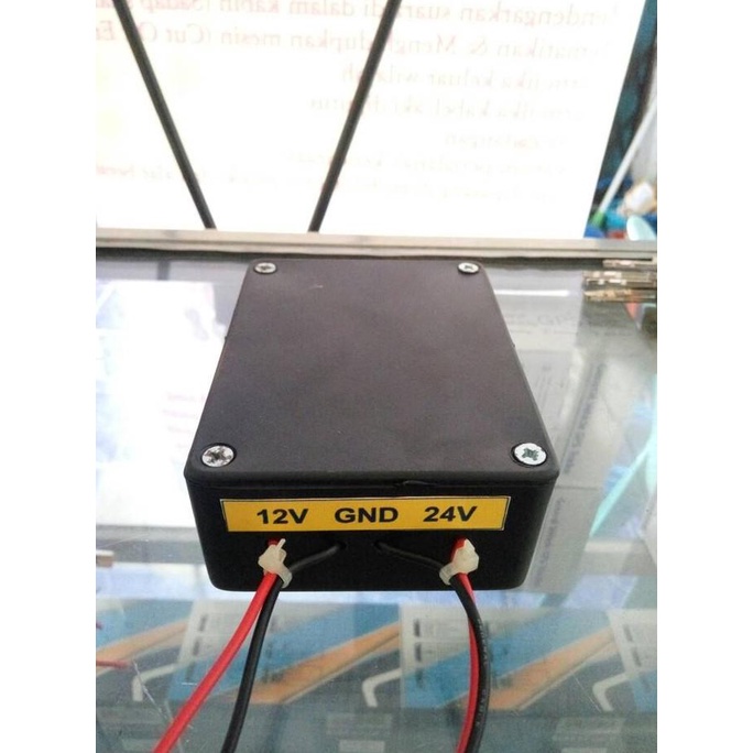 >>>>>] Step Up Menaikkan Tegangan 12 Volt ke 24 Volt DC 150 Watt