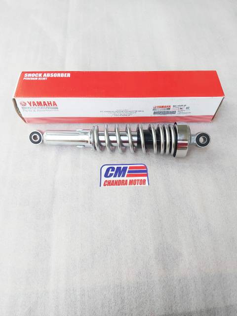 Skok Shockbreaker Belakang Yamaha RX KING Warna crom Asli YGP YAMAHA 3KA-F2210-60