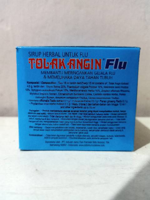 Tolak angin cair Flu