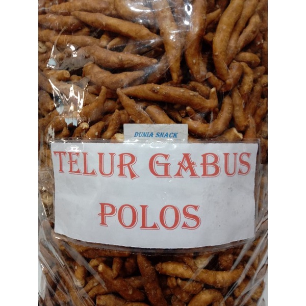 

telur gabus polos manis 250 gram