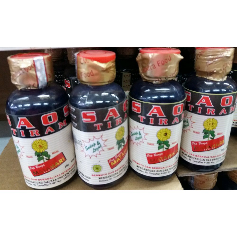 

Saos Tiram Cap Bunga Matahari 100 ml