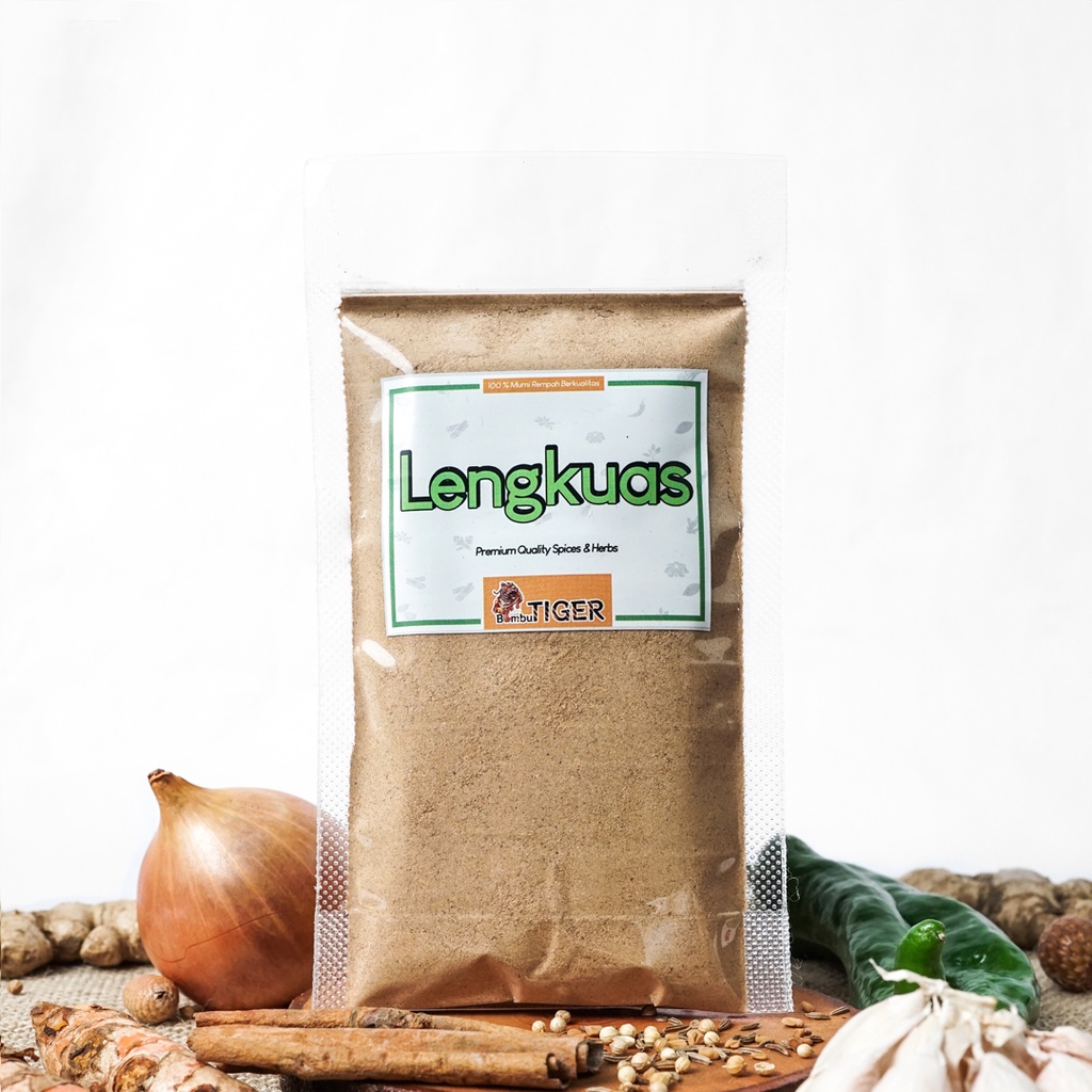 LENGKUAS BUBUK - Laja Kering Powder / Murni Asli / BumbuTiger