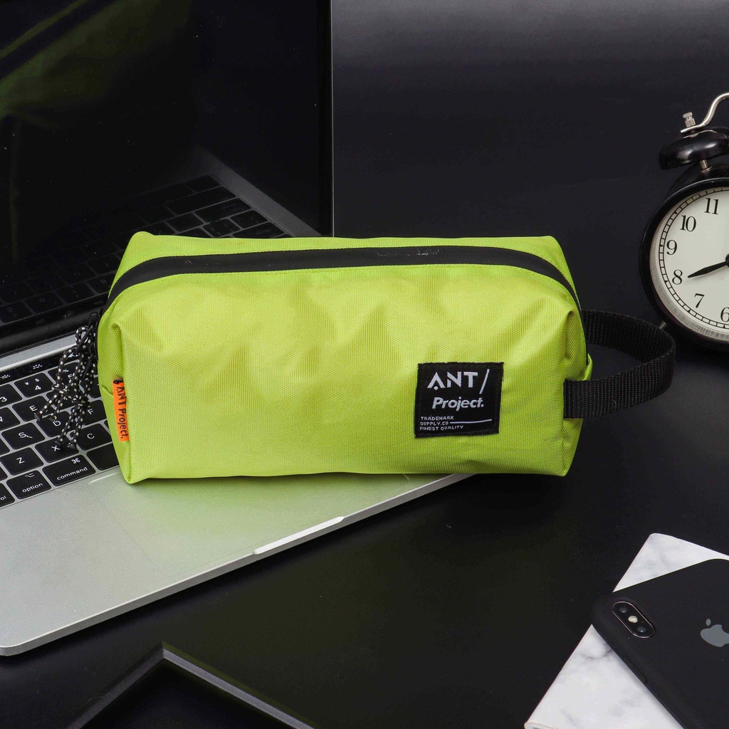 ANT Project Handbag Pria Clutch Bag Tas Tangan Gadget Pria Wanita Pouch Travel Organizer 3 in 1