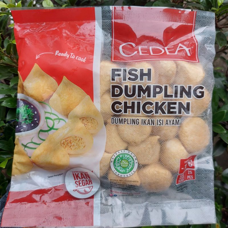 

CEDEA DUMPLING CHICKEN 500 GR