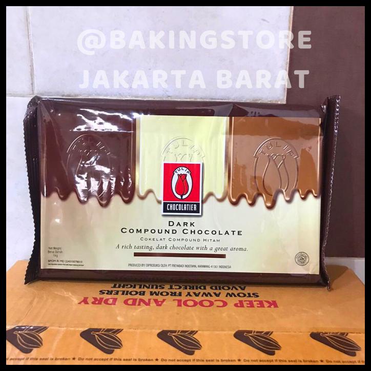 

TERBARUU!! Coklat tulip dark chocolate compound | cokelat batang murah 1 kg TERBARU