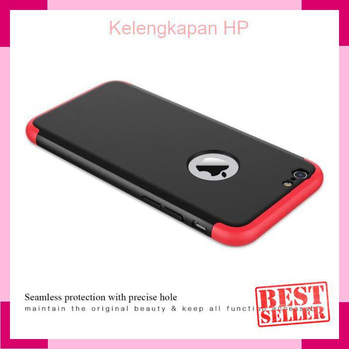 Hardcase CASE 360 Full Protective Iphone 6 Plus Iphone 6s Plus - HITAMLISTMERAH