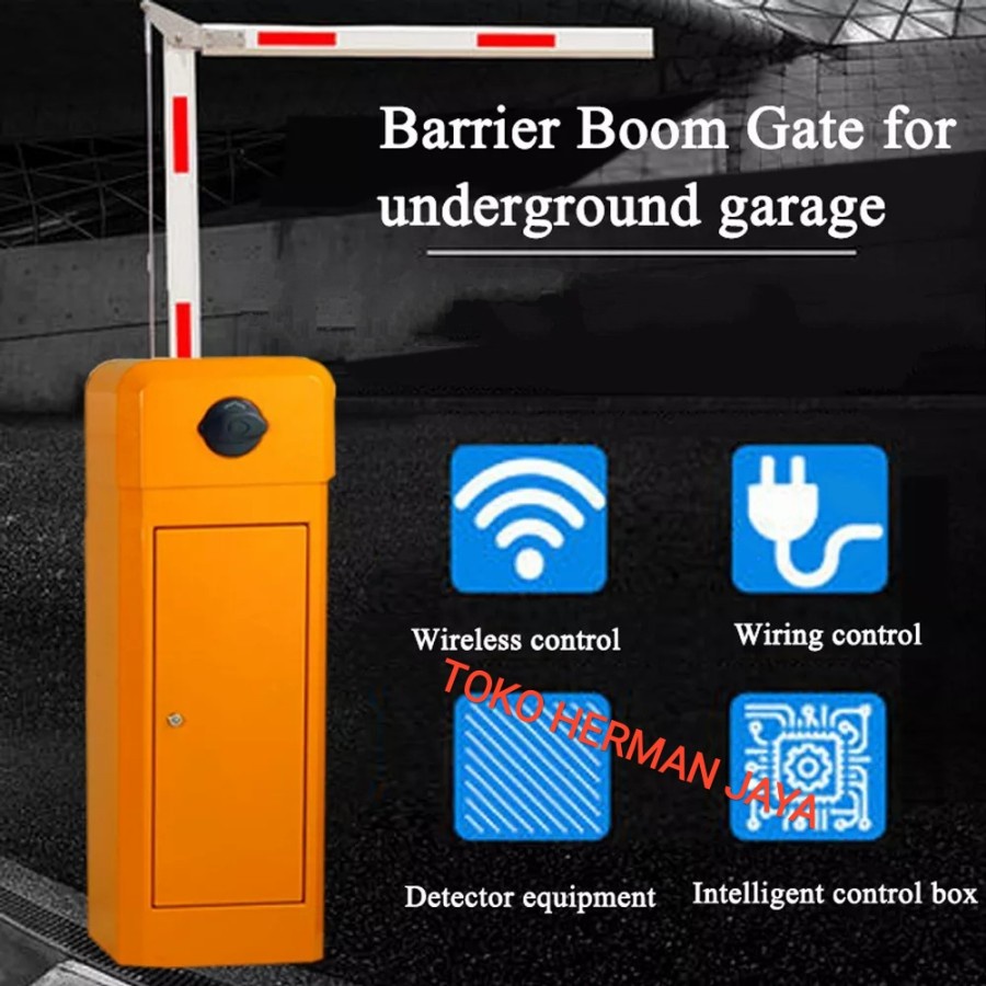 Jual barrier gate mx50 palang lipat 90 derajat parkir basement 3 meter