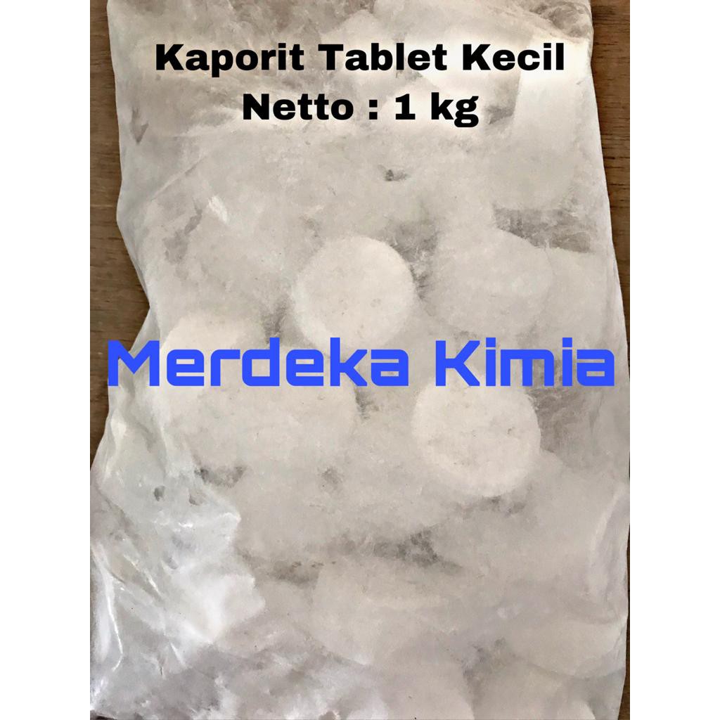 Caporit tablet kecil  / kaporit tablet filter air / penyaring air , penjernih air