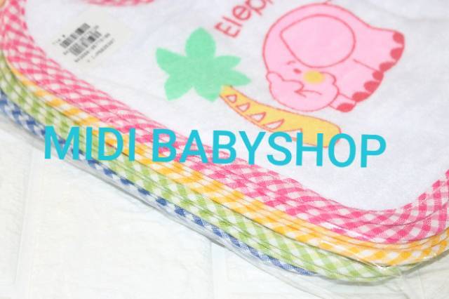 3 pcs Celemek bayi / Slabber / Tatakan air liur bayi - SNI