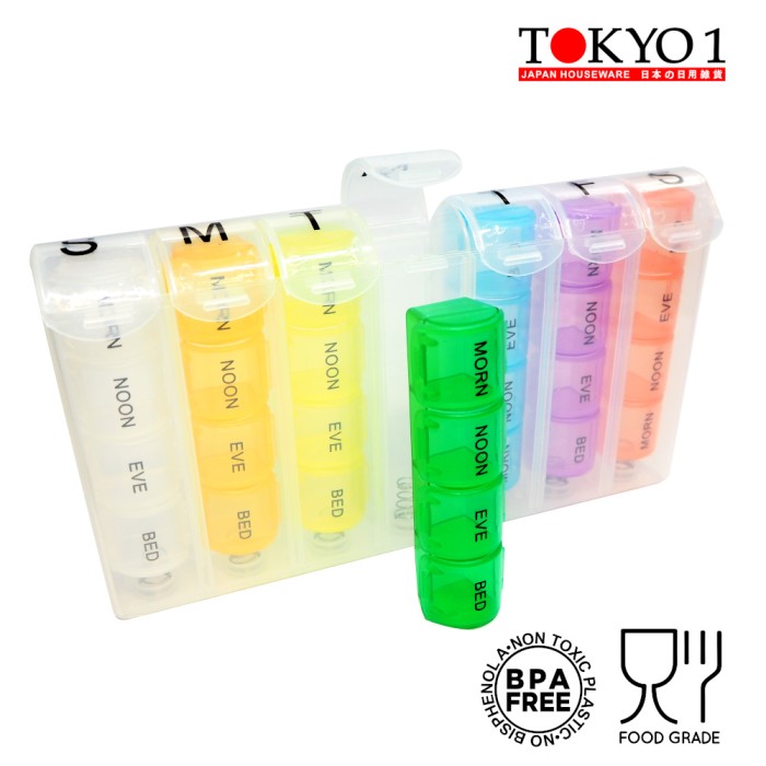 

Spesial Promo - Tokyo 1 Pop-Up Pill Box Kotak Pill 923797