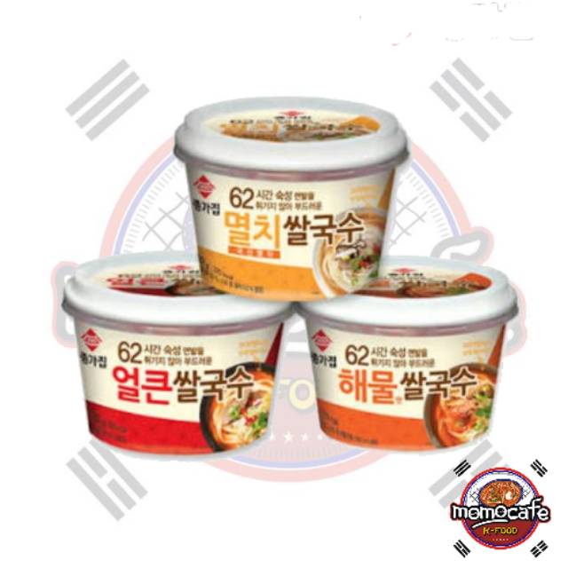 

Jonggajib Rice Noodles Instant 122g - Mie Beras Made In Korea