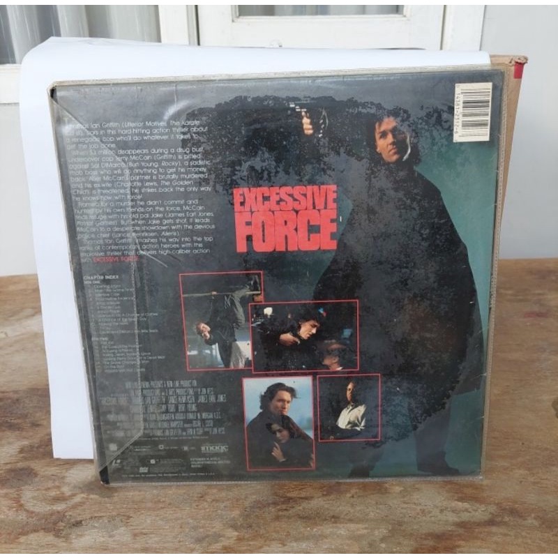 Kaset Laser disc Excessive Force