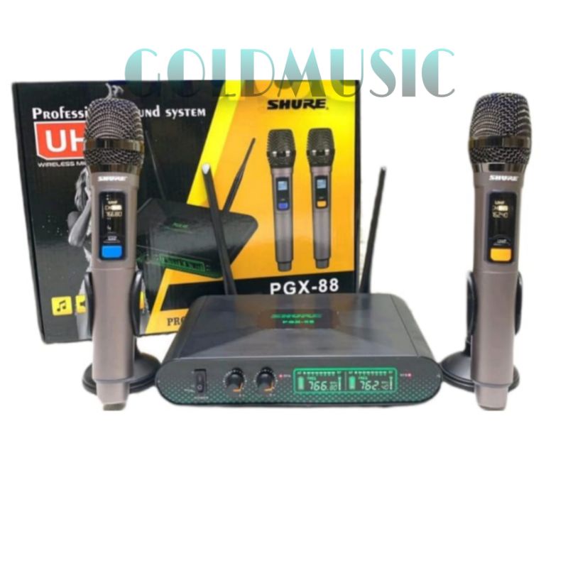 NEW MIC WIRELESS SHURE PGX88/PGX88 WIRELESS MIC HANDHELD WIRELESS