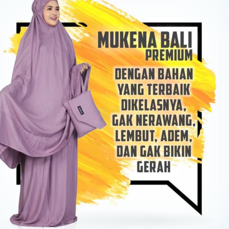 MUKENA BALI DEWASA JUMBO KATUN RAYON | MUKENA BALI | MUKENA SHAQI | MUKENA MURAH | MUKENA DEWASA | M