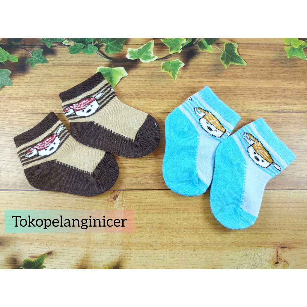 KAOS KAKI BAYI MOTIF Boneka  TOKOPELANGINICER