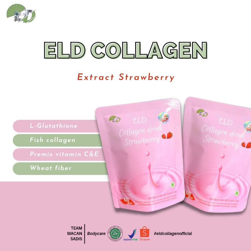 ELD COLLAGEN DRINK STRAWBERRY