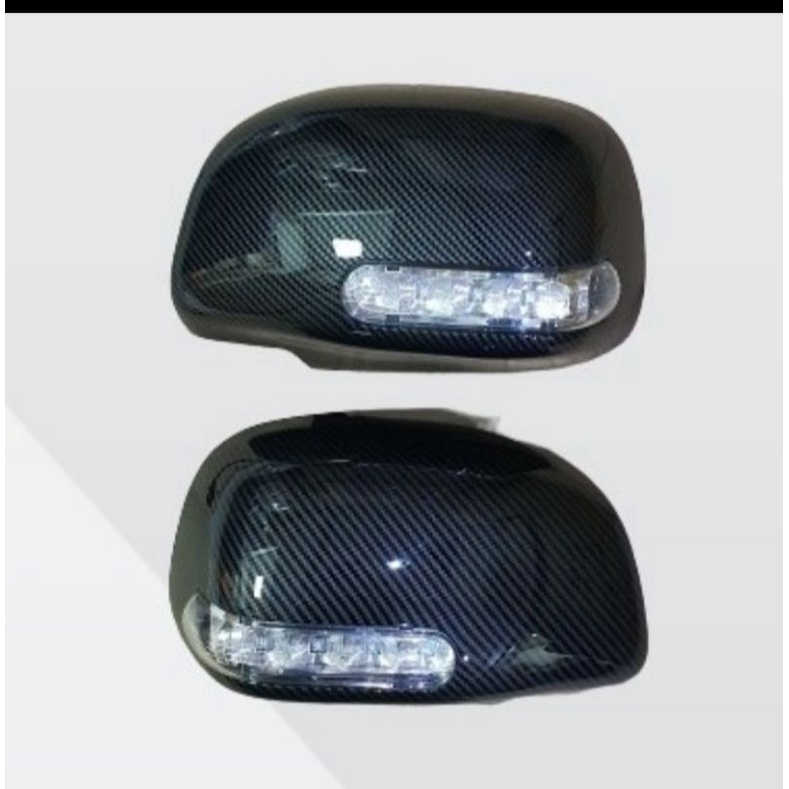 COVER SPION INNOVA CARBON LAMPU / BATOK SPION INNOVA 2005-2011 CARBON