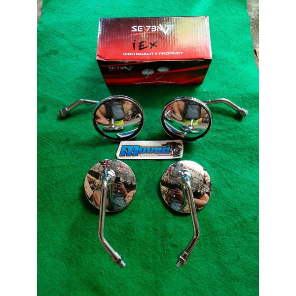 Spion retro bulat kecil