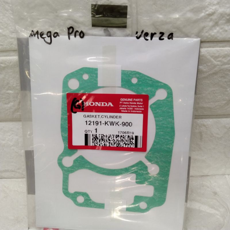 PACKING BLOK BAWAH MEGA PRO VERZA ORI AHM 12191-KWK-900