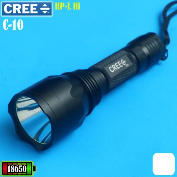 Senter led CREE C10 ULTRAFIRE ASLI CREE XP-L HI 5MODE Pilih Warna Cahaya