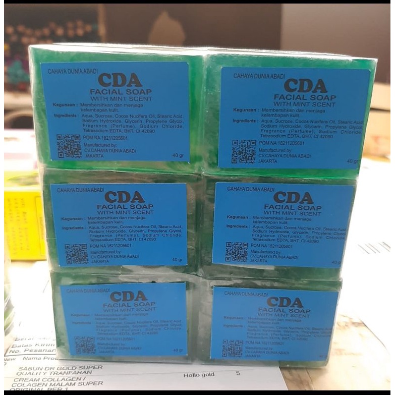 SABUN CDA BIRU AROMA MINT ECER