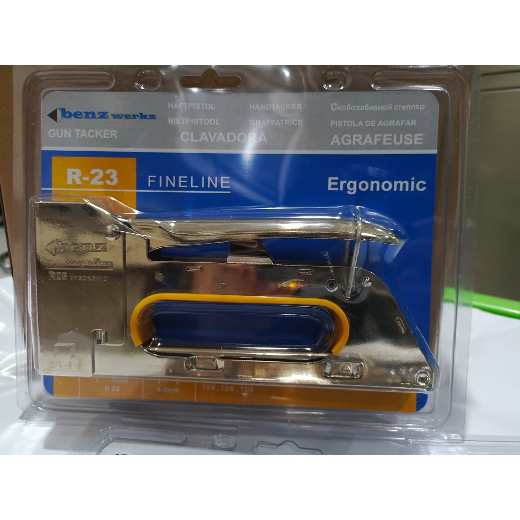 

Acc Tukang Staples Tembak 13/4-6-8Mm R23 / Staple Tacker Gun By Benz W