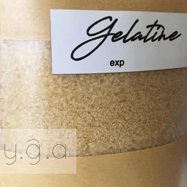 

(PROMO NWD92) Bubuk Gelatin HALAL 100gr / Gelatine Powder ✣