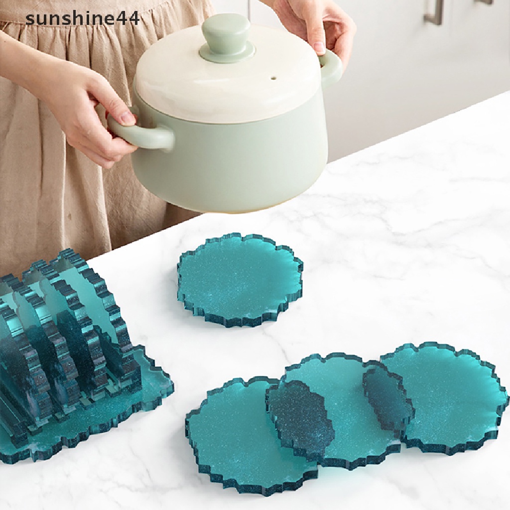 Sunshine Set Cetakan Epoxy Silikon Anti Melepuh Tahan Panas Untuk Dekorasi Dapur DIY