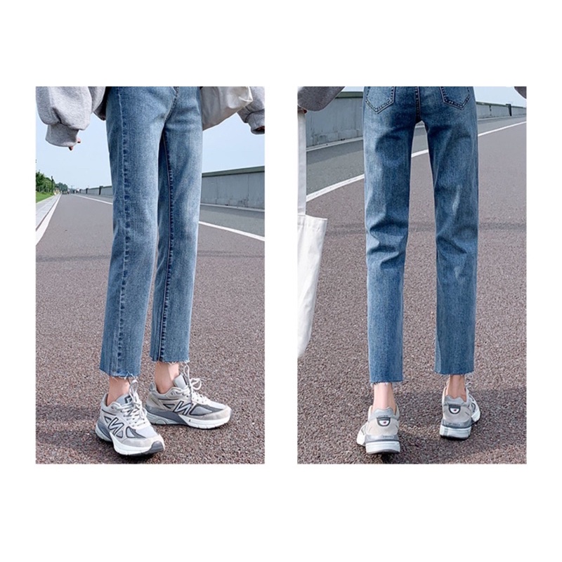 JEANS SKINNY STRAIGHT CUT IMPORT WANITA DENIM CELANA MX885