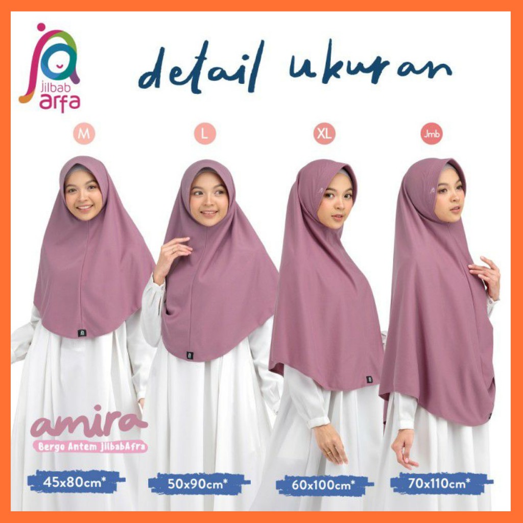 Hijab Instan Jilbab Kaos warna Mocca - Kerudung Amira Jilbab arfa-2