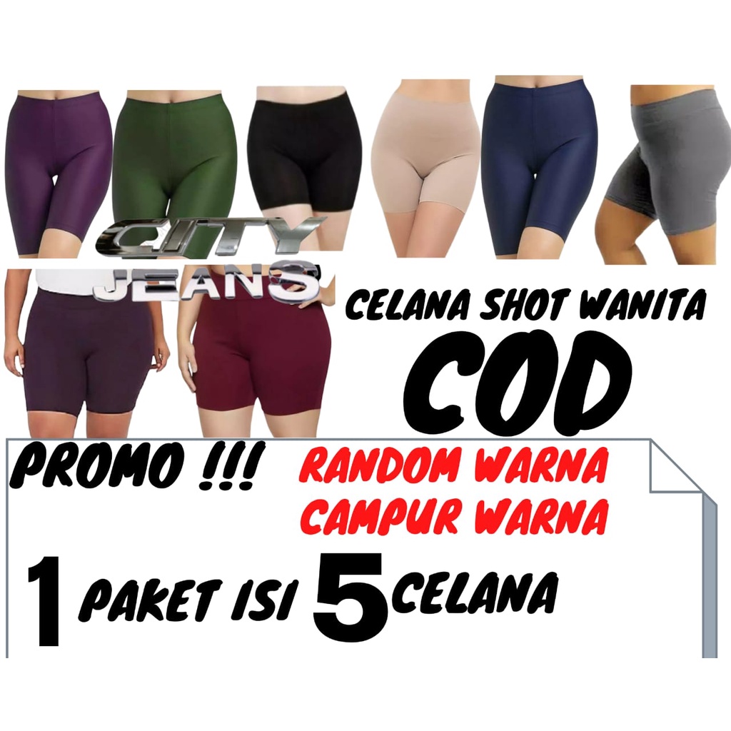 Celana dewasa  pendek wanita / PROMO ISI 1 PC SAMPAI 8 PC  / 1 PAKET ISI 8 PC /leging shot pendek3/4 (produk ready bisa langsung di order) BISA COD,-