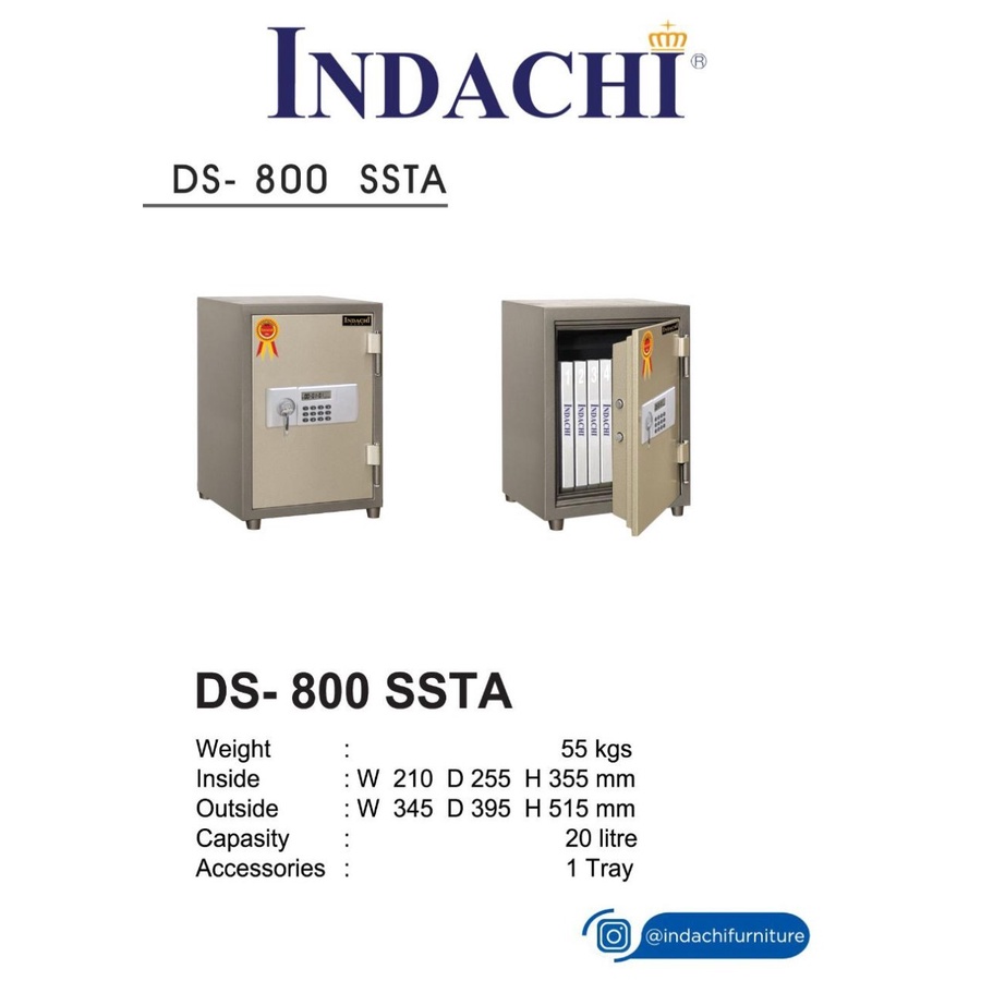Indachi Brankas - DS 800 SSTA