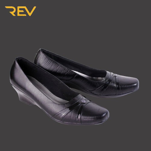 ☀ REV STORE ☀ Sepatu Wanita Kulit Asli Formal Wanita / Sepatu Pantofel Wanita