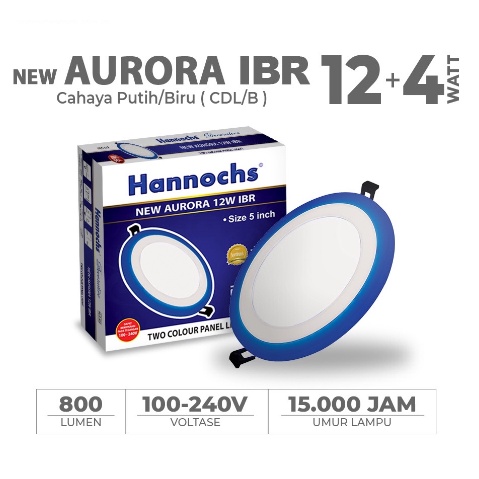 Lampu Downlight LED Hannochs New Aurora IBR / Lampu Plafon Bulat
