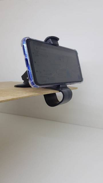 Car Holder KHUSUS DASHBOARD Mobil Dudukan Hp Di Dasbor Mobil Mini Lazy Pod Phone Holder 3.5&quot; - 6.5&quot;