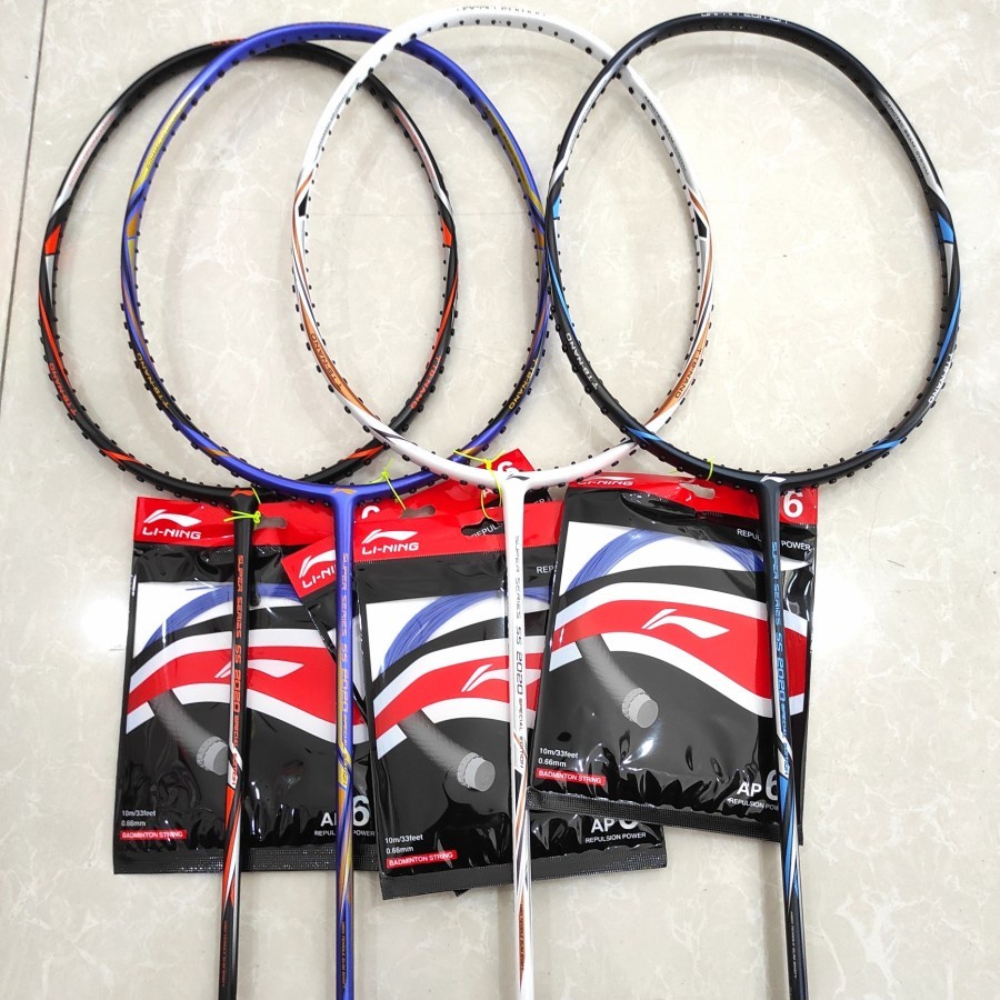 Raket Badminton Lining Super Series SS 2020 Paket Komplit SS2020 ORIGINAL 100%