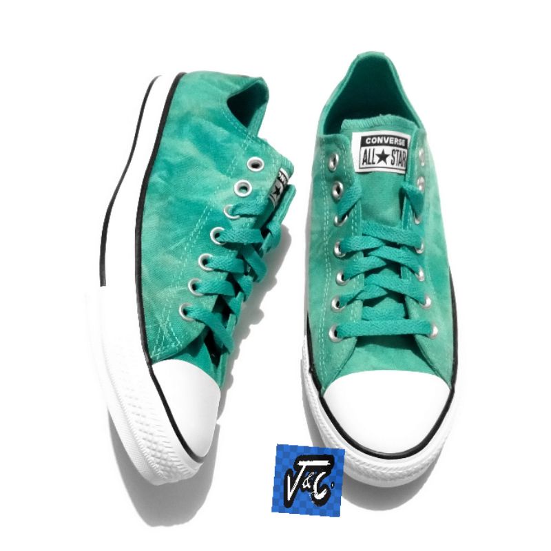 Converse Chuck Taylor All Star Summer Daze Washed Tie Dye Ox Teal