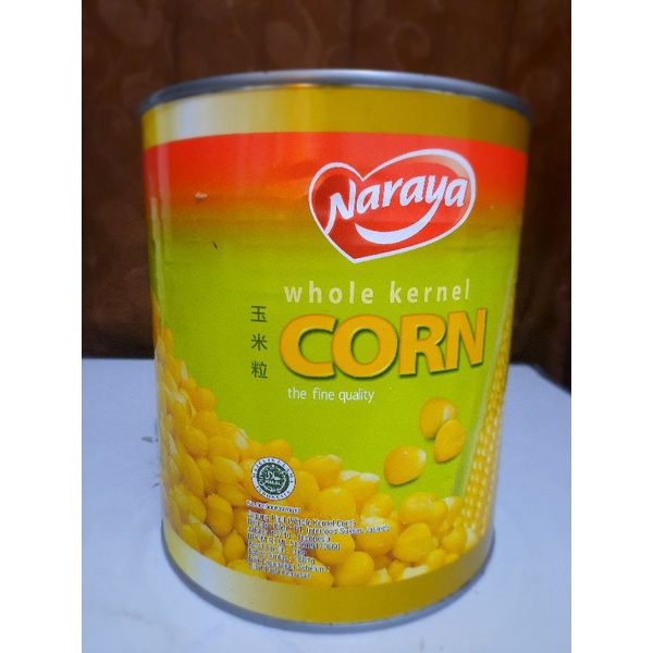 Jual Naraya Whole Kernel Corn 3kg Jagung Kaleng Instant Indonesiashopee Indonesia 6576