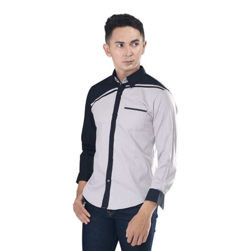 Kemeja Pria Kemeja Casual Pria - Inficlo | SDR 653