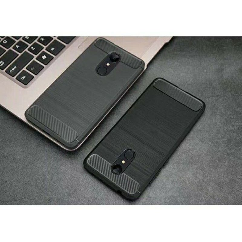 SOFTCASE IPAKY KARBON SAMSUNG A12 - A20/A30 - A32 - A52 - A71 - A72 - J4+ - J6+ - J8/ J800