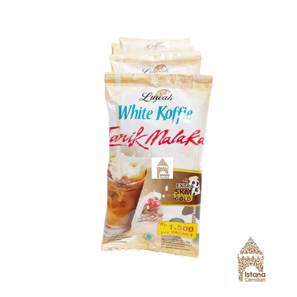 Luwak White Koffie Kopi TARIK MALAKA 30 Gram (isi 10 pcs)